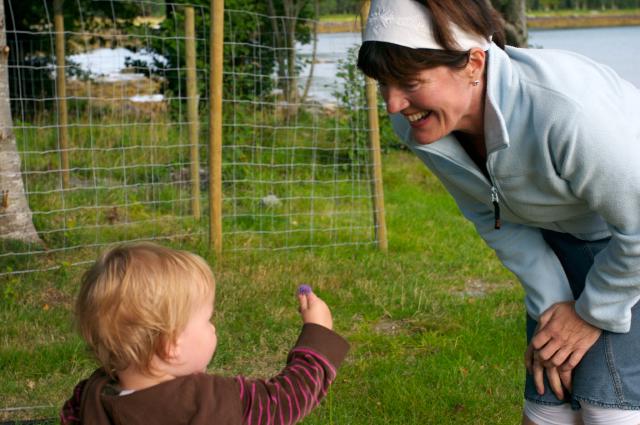 Blomster til en søt pike