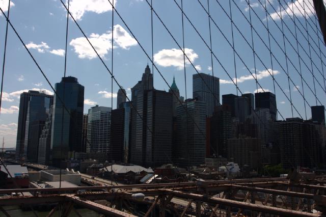 View from Brooklyn Bridge