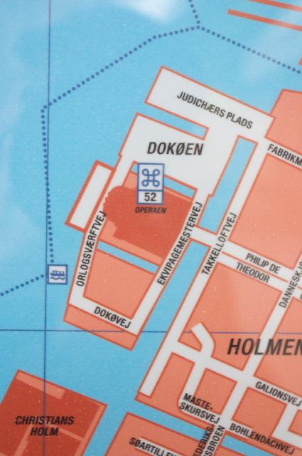 Køen til operadoen på kartet :P