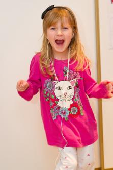 Rocking my new iPod!