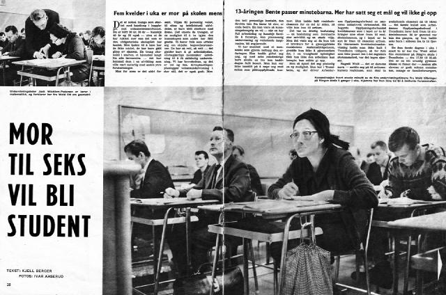 Mor til seks vil bli student (1/2) (by Morten Brekkevold) Mor til seks vil bli student (1/2)