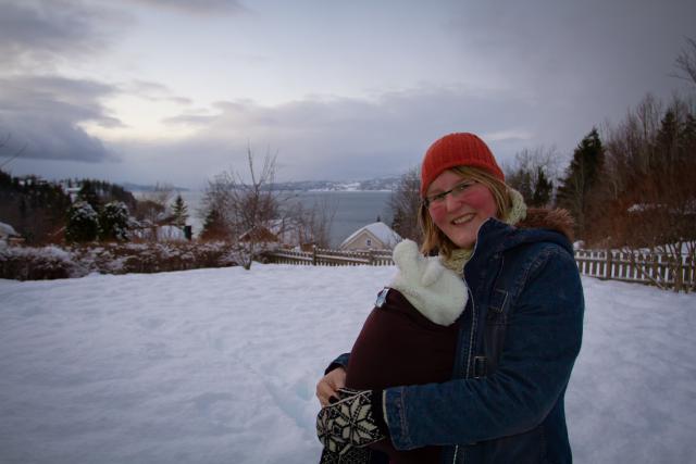 Vinterutsikt fra Klemetsaunet