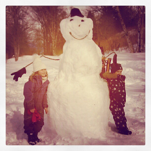 Big #snowman Big snowman